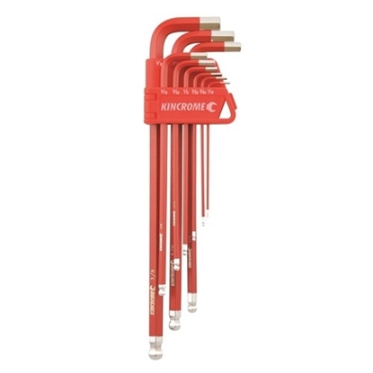 Picture of Ball Point Hex Key Set Long Series 9 Piece