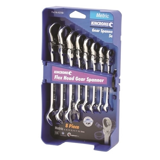 Picture of Combination Flex Head Gear Spanner Set