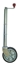 Picture of 8" JOCKEY WHEEL "TALL" & CLAMP