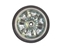 Picture of 200x55MM STEEL RIM RUBBER TYRE